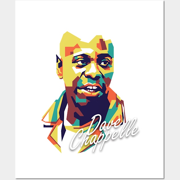 Dave Chappelle on WPAP #2 Wall Art by pentaShop